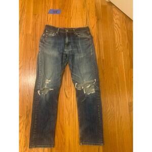 Levi's 513 denim jeans 31 waist by 29 inseam